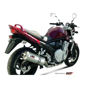 Silencieux homologué MIVV S.030.LX2 - Suzuki GSF650 Bandit / GSX650F