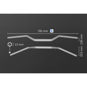 GUIDON CONIQUE ABM BOOSTER TOURING