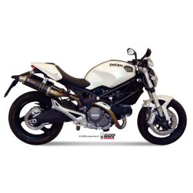 Silencieux double MIVV GP D.023.L2S / Ducati Monster 696 2008-2014