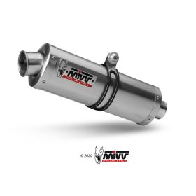 Silencieux double inox MIVV D.019.LX1 / Ducati Monster 695 2006-2008