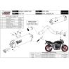 Silencieux Carbone MIVV H.020.LEC / Honda CB600F Hornet 2003-2006