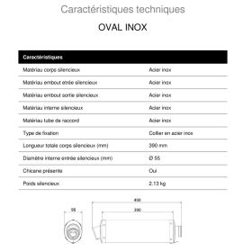 Silencieux Inox MIVV H.020.LX1 / Honda CB600F Hornet 2003-2006