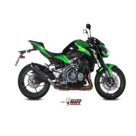 Silencieux inox noir homologué Suono MIVV K.045.L9 / Kawasaki Z900, Z900 A2