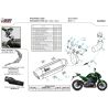 Silencieux inox noir homologué Suono MIVV K.045.L9 / Kawasaki Z900, Z900 A2