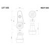 Kits de Tampons de Protections Moteur et Carénage Bmw S1000RR / M1000RR / Rizoma