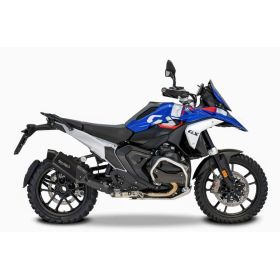 SILENCIEUX BMW R1300GS 2023+ / HP CORSE 4-TR RALLY NOIR - BMW134TRS1C-AB