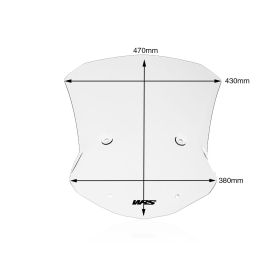 Bulle pour BMW S1000XR 2020-2023 /  WRS Caponord BM063