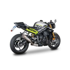 Ligne complète Triumph Street Triple 765 R / RS / Moto2 - Spark Position latérale