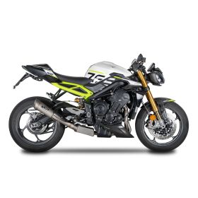 Ligne complète Triumph Street Triple 765 R / RS / Moto2 - Spark Position latérale