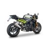 Ligne complète Triumph Street Triple 765 R / RS / Moto2 - Spark Embout carbone