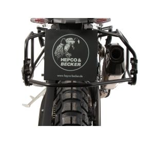 Kit valises noires BMW F900GS - Cutout Hepco-Becker 6516534 00 01-01-40