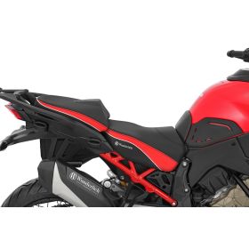 Selle pilote Ducati Multistrada V4 Rouge / Noire - Wunderlich Aktivkomfort Standard - 71100-003