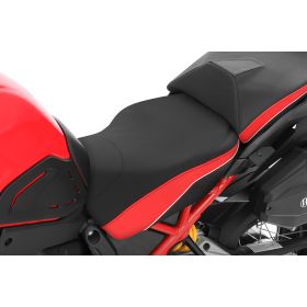 Selle pilote Ducati Multistrada V4 Rouge / Noire - Wunderlich Aktivkomfort Standard - 71100-003