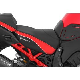 Selle pilote Ducati Multistrada V4 Rouge / Noire - Wunderlich Aktivkomfort Standard - 71100-003