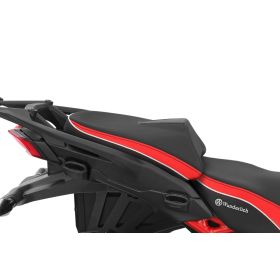 Selle passager Ducati Multistrada V4 - Wunderlich Aktivkomfort Rouge / Noire - 71105-003