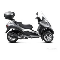 SILENCIEUX AKRAPOVIC PEUGEOT / PIAGGIO BLACK - S-PI4SO3-HRSSBL