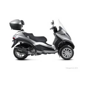 SILENCIEUX AKRAPOVIC PEUGEOT / PIAGGIO BLACK - S-PI4SO3-HRSSBL