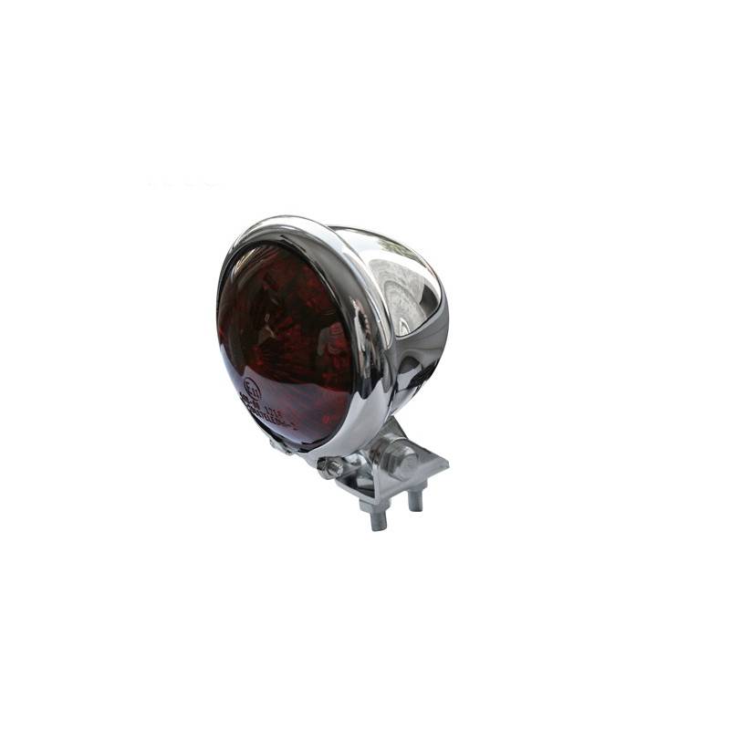 FEU ARRIERE A LED SHIN YO CHROME LENTILLE ROUGE