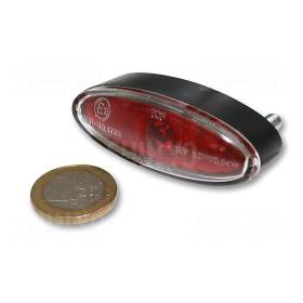 FEU ARRIERE A LED SHIN YO MINI OVAL LENTILLE ROUGE