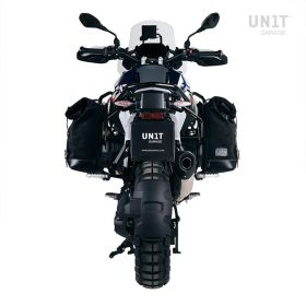 Sacoche latérale + cadre droit BMW R1300GS - Unit Garage Toile 10 - 14 l