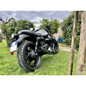 SILENCIEUX MISTRAL CONIQUES EXCLUSIVE FULL BLACK MOTO-GUZZI V7 850 Euro5 - MGH-V7850-EX-BP-SE