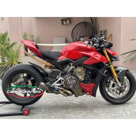 PROTECTION ECHAPPEMENT CARBONE DUCATI STREETFIGHTER V4 Euro5 - CARBONVANI