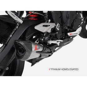 Lignes complètes Triumph Street Triple 765 2023+ / Zard  ZTP103S00SC..