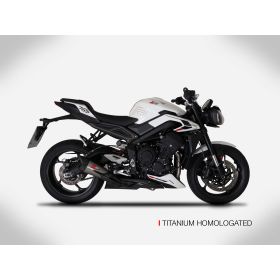 Lignes complètes Triumph Street Triple 765 2023+ / Zard  ZTP103S00SC..