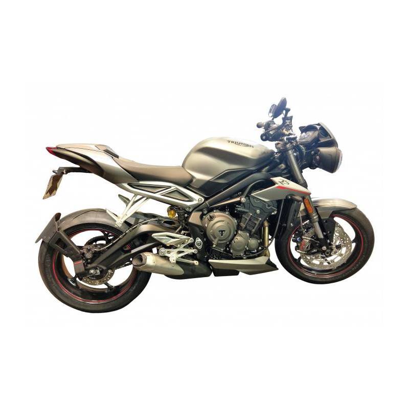 Bavette garde-boue arrière anti-saleté Triumph Street Triple 660 / 675 / 765