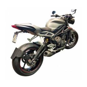 Bavette garde-boue arrière anti-saleté Triumph Street Triple 660 / 675 / 765 - ACCESS DESIGN