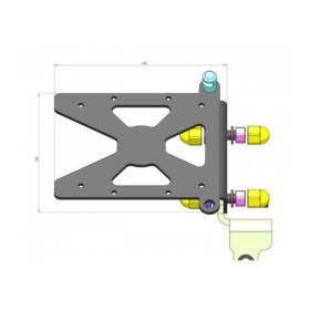 Support de plaque latéral Harley-Davidson Softail FXDR 114 - Access design