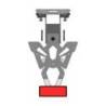 Support de plaque Yamaha XSR 900 - Access Design