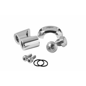 Commodo Motone 2 Boutons 22mm Chrome