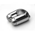 Commodo Motone 2 Boutons 25,4mm ( 1 Pouce ) Chrome