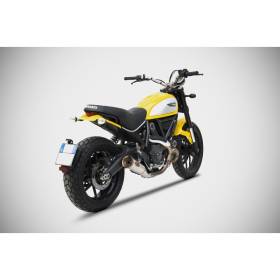 SILENCIEUX ZARD ZUMA HOMOLOGUE DUCATI SCRAMBLER