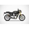 Double silencieux ZARD Triumph Thruxton 2016-