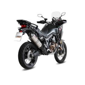 Silencieux Honda CRF1000L Africa Twin - MIVV Oval Titane