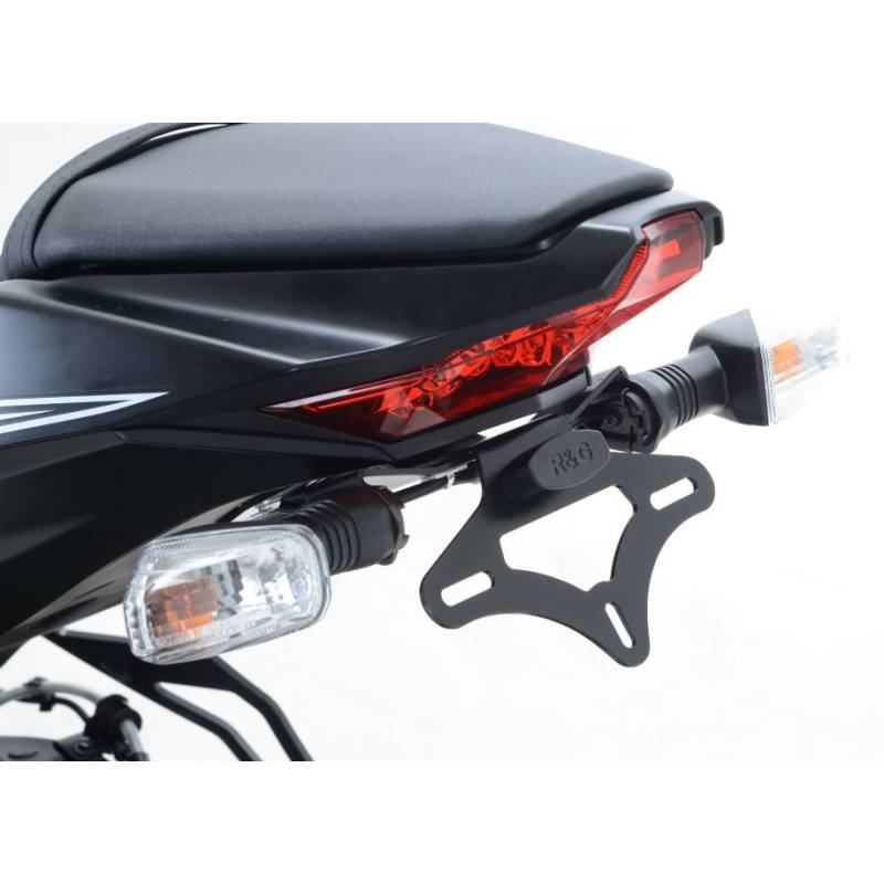 Support de plaque moto LSL avec eclairage