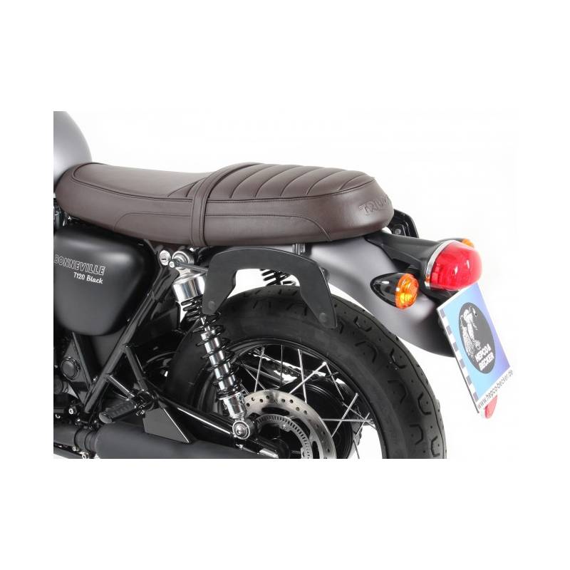 Supports sacoches Noirs Hepco-Becker TRIUMPH BONNEVILLE T120