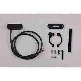 KIT BOITIER ALPHA 5 DIODES NOIR OU CHROME 