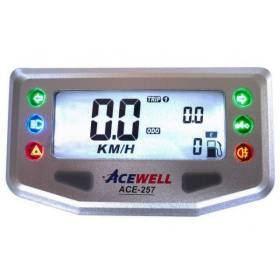 COMPTEUR DIGITAL ACEWELL MODELE 257 SILVER