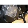 Slider moteur gauche carbone KTM 950-990 / RG Racing