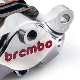 Coulisseaux, caoutchoucs et axe d'étrier de frein arrière Brembo KTM