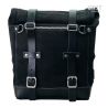 Unit Garage Sacoche Scram cuir Jet Black / U202JB