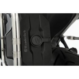 Boîte à outils et serrure compatible avec le porte-bagages Wunderlich BMW R1300GS
