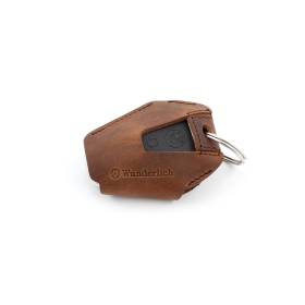 Wunderlich Porte-clés Keyless Ride en cuir R 1300 GS / R 12 / R 12nineT brun Cuir véritable