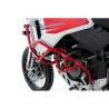Arceau de protection moteur Wunderlich gauche rouge - Ducati DesertX / Rally / Discovery