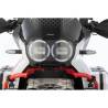 Wunderlich Protection de phare "CLEAR" amovible noir - Ducati DesertX