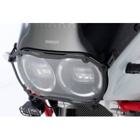 Wunderlich Protection de phare "CLEAR" amovible noir - Ducati DesertX