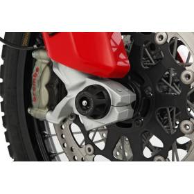 Wunderlich Protections pour l'essieu DOUBLESHOCK noir - Ducati DesertX